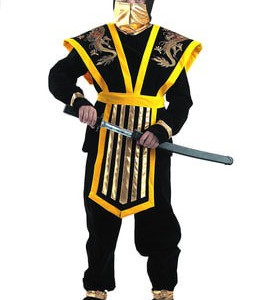 Карнавальный костюм Мастер Ниндзя, желтый (921-30)