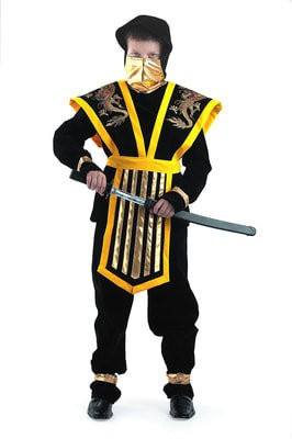 Карнавальный костюм Мастер Ниндзя, желтый (921-30) в Белгороде