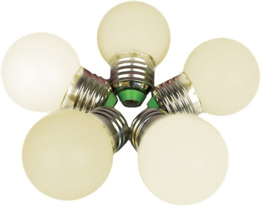 Лампа светодиодная для Белт-лайта 45 мм., теплый белый свет, Е27, 1Вт, Rich LED (RL-BL-E27-G45-WW) в Казани