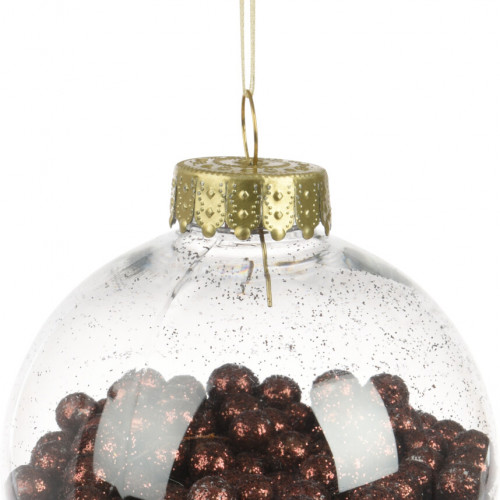 Набор пластиковых шаров Биссер в розовой дымке 80 мм., 27 шт., Koopman (AWR100510)