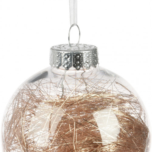 Набор пластиковых шаров Биссер в розовой дымке 80 мм., 27 шт., Koopman (AWR100510)