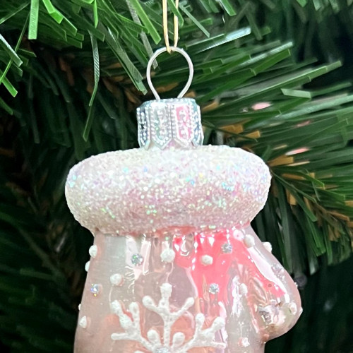 Набор стеклянных игрушек Зимняя фантазия, 3 шт., Irena CO (6305)