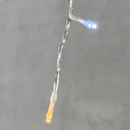 Светодиодная бахрома 4,9*0,5 м., 240 экстра теплых белых LED, мерцание, прозрачный провод ПВХ, Beauty Led (PIL240BLW-10-2EWW) в Санкт-Петербурге