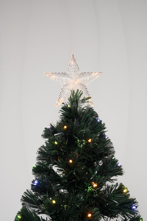 Оптоволоконная елка с LED лампочками Праздничная 240 см., пвх, контроллер (Т2206В-240) в Санкт-Петербурге