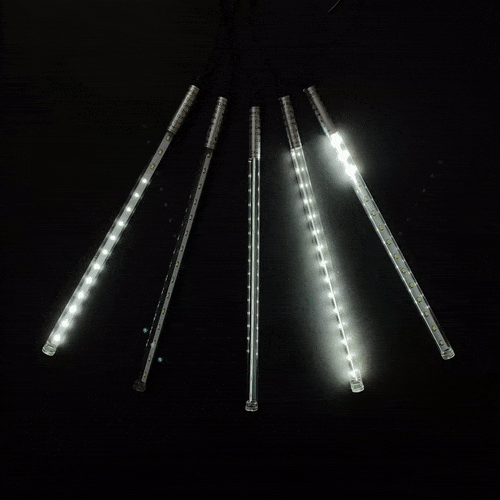 Гирлянда Тающие сосульки 5*0.3 м., 24V., 240 холодных белых LED ламп, коннектор, черный ПВХ, Beauty Led (CCL240-10-1W) в Белгороде