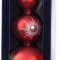 Макушка на елочку Новогодняя  31 см, красная, стекло, KAEMINGK (170179/3)