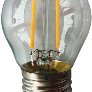 Лампа филаментная для Белт-лайта 45 мм., теплый белый свет, Е27, 2Вт, Rich LED (RL-B-E27-G45T2-2W-TWW)