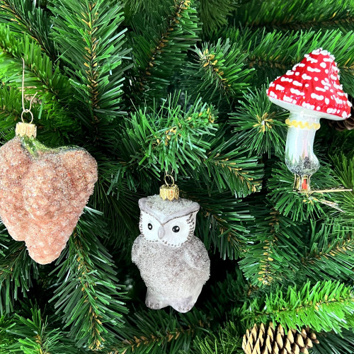 Набор стеклянных игрушек Лесной, 3 шт., Irena CO (63280)