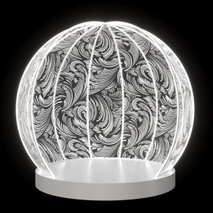 Светодиодная фотозона Снежный шар 340 см., Сад Радости (SR075)