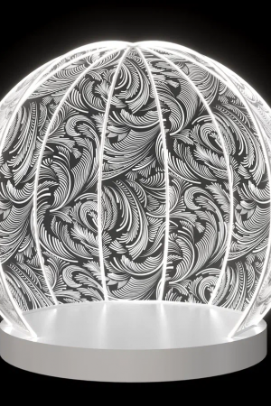 Светодиодная фотозона Снежный шар 340 см., Сад Радости (SR075)