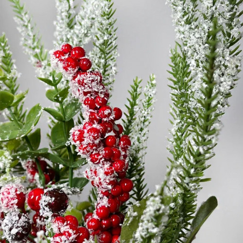 Новогодняя настольная композиция в кашпо 40 см., Christmas DeLuxe (89300)