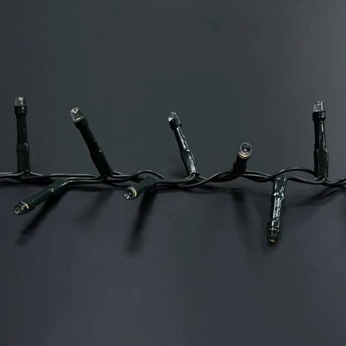 Светодиодная нить Snake Light 1000 разноцветных ламп, 20 м., 24В, 8 режимов, зеленый провод, для елки 230-260 см., Christmas DeLuxe (83779) в Санкт-Петербурге