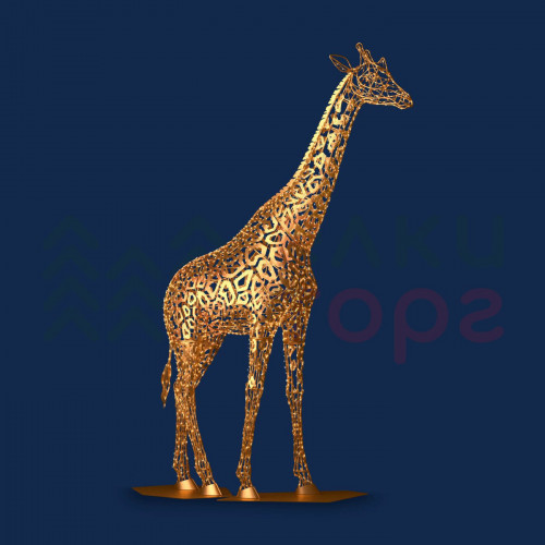 Светодиодная фигура Жираф Ротшильда 5 м., Conso (3DGR675)