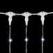Светодиодный занавес 2*2 м., 400 белых LED ламп, мерцание, прозрачный провод ПВХ, LTC (PCL402BLW-10-2W) в Санкт-Петербурге