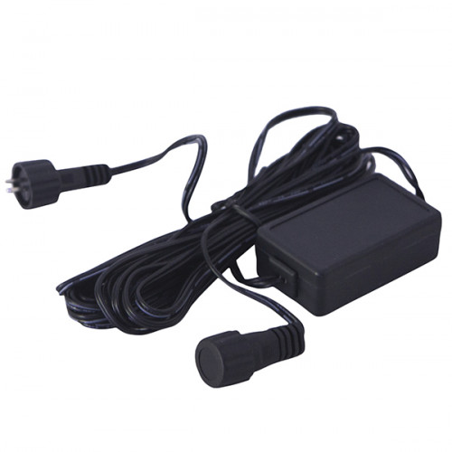 Выпрямитель для силиконовой RGB нити, 24В., 600 LED max, провод черный каучук, IP65, Beauty Led (EC24-1,7A)