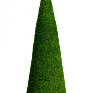 Хвойный конус зеленый 0,8 м., круглое сечение, ПВХ, Green Trees (GT0,8KONKR)