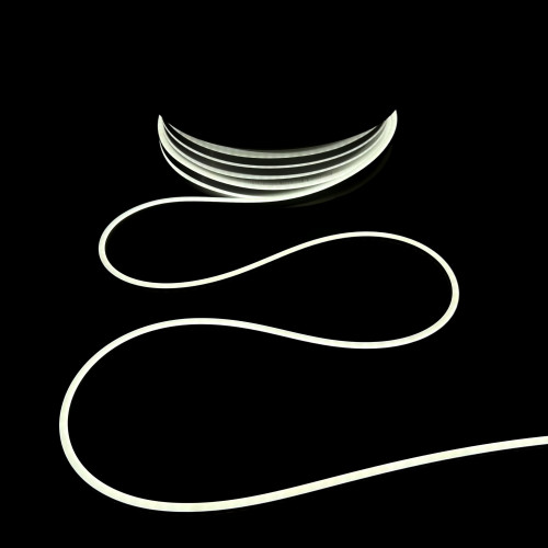 Односторонний гибкий Неон 8х16 мм., 1 метр, Белый 12В, IP65, Laitcom (FR-23512) в Санкт-Петербурге