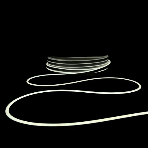 Односторонний гибкий Неон 8х16 мм., 1 метр, Белый 12В, IP65, Laitcom (FR-23512) в Санкт-Петербурге