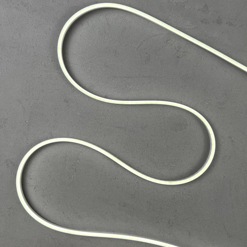 Односторонний гибкий Неон 8х16 мм., 1 метр, Белый 12В, IP65, Laitcom (FR-23512) в Санкт-Петербурге