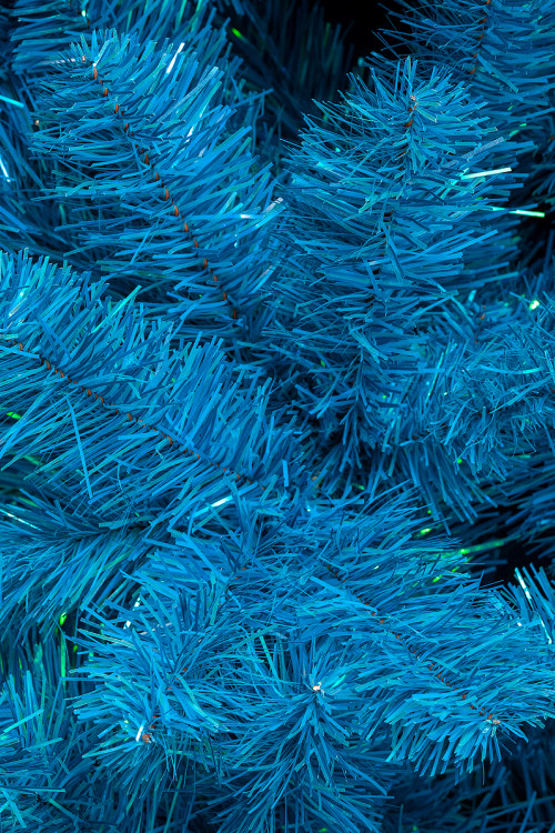 Искусственная елка Искристая 120 см., голубая, мягкая хвоя, ЕлкиТорг (150120)