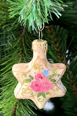 Набор стеклянных игрушек Версаль, 3 шт., Irena CO (63226)