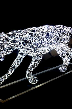 Светодиодная фигура Пантера 70 см., Сад Радости (SR176) 