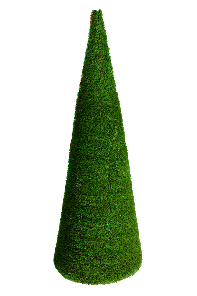  Хвойный конус зеленый 1 м., круглое сечение, ПВХ, Green Trees (GT1KONKR) 