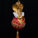 Винтажное украшение Королевский Змей на шаре 10х30 см., Christmas DeLuxe (89116) в Санкт-Петербурге