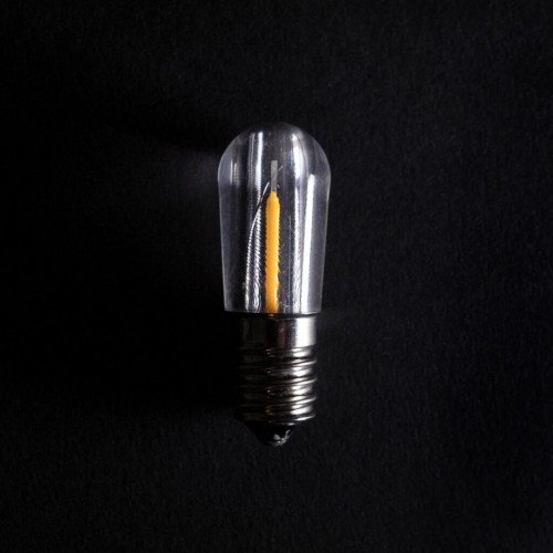 Лампа для Мини Белт-лайта, Цоколь Е14, Белая, LTC (LAMP14-1W) в Благовещенске