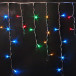 Светодиодная мерцающая бахрома 3*0.5 м., 220V, 112 разноцветных LED ламп, прозрачный провод, Rich LED (RL-i3*0.5F-T/M) в Санкт-Петербурге