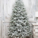 Искусственная елка Алтайская заснеженная 180 см., 100% литая хвоя, ЕлкиТорг (169180)