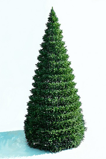 Уличная елка Уральская зеленая 8 м., каркасная, ПВХ, Green Trees (GT8URPVC) в Санкт-Петербурге