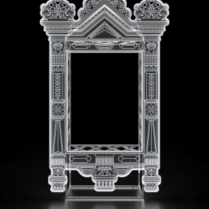 Светодиодная фотозона Рамка Царская Зима 250 см., Сад Радости (SR078)