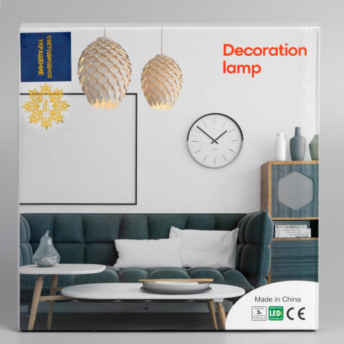 Неоновая вывеска Снежинка 30 см., батарейки ААх3, USB, белый, Luazon Lighting (7989805)