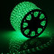 Дюралайт круглый направленный диаметр 13 мм., 220V., зеленые LED лампы, бухта 100 м, Beauty Led (F3-