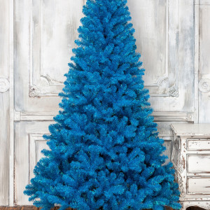 Искусственная елка Искристая 180 см., голубая, мягкая хвоя, ЕлкиТорг (150180)