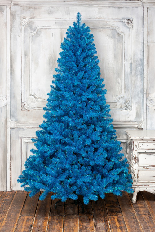 Искусственная елка Искристая 180 см., голубая, мягкая хвоя, ЕлкиТорг (150180)