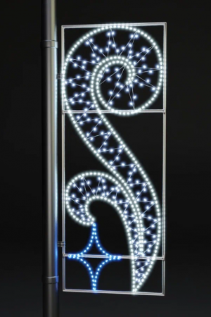 Светодиодная консоль Вьюга 200 см., Сад Радости (SR374)