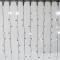 Светодиодный занавес 2*2 м., 400 LED, холодно белый, статика, черный провод каучук, LTC (ECO402-1-2W)