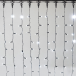 Светодиодный занавес 2*2 м., 400 LED, холодно белый, статика, черный провод каучук, LTC (ECO402-1-2W)