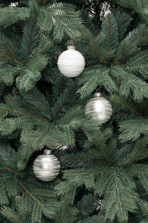 Искусственная елка Кремлевская голубая 240 см., Литая хвоя+ПВХ, ЕлкиТорг (19240)