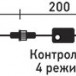 Светодиодная нить с эффектом бегущий огонь 15 м, 24V., 320 холодных белых LED ламп, прозрачный провод, Beauty Led (EST320-4F10-1W)