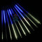 Гирлянда Тающие сосульки 10*0.5 м., 24V., 600 бело - синих LED ламп, коннектор, черный ПВХ, Beauty Led (CCL720-10-1WB)