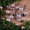 Набор пластиковых шаров Праздничный Стиль mix, серебро, 42 шт, Kaemingk (020721) 