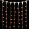 Светодиодный занавес 2*3 м., 600 желтых LED ламп, прозрачный провод ПВХ, Beauty Led (PCL602-10-2Y)