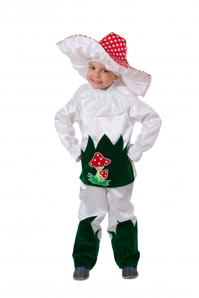 Карнавальный костюм "Грибок", размер 110-56, Батик (8005-110-56)