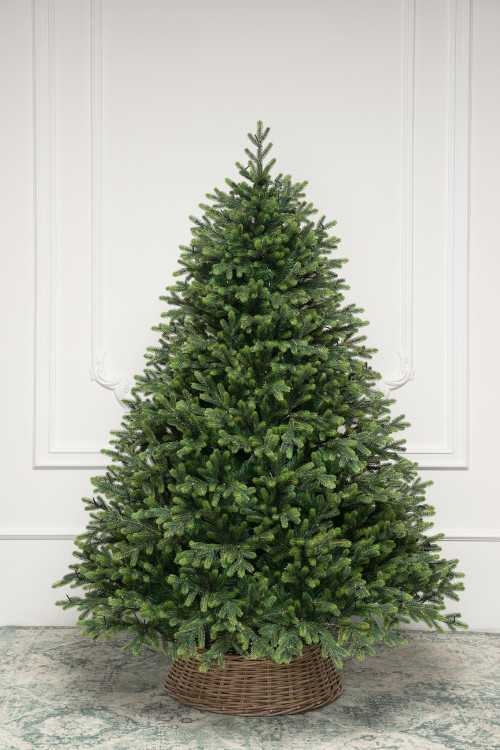 Искусственная елка Венецианская 210 см., 510 мульти/теплых белых Led ламп (2в1), Литая хвоя+ПВХ, ЕлкиТорг (175210)