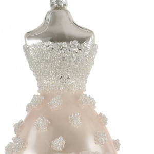 Украшение Платье Принцессы розовое 8*6*12 см., House of Seasons (83914/1)