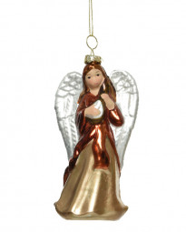 Елочное украшение Ангел 6х6х12 см., пластик, Kaemingk (027766/4) 