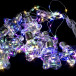 Гирлянда бахрома Звезда 3*0,7*0,5 м., 10 разноцветных LED ламп, прозрачный провод, Winner (m.02.4T.10L-8Star)